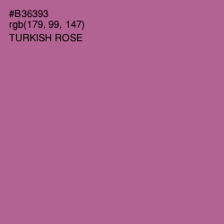 #B36393 - Turkish Rose Color Image