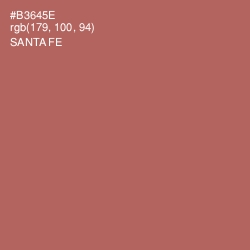 #B3645E - Santa Fe Color Image