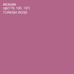 #B36489 - Turkish Rose Color Image