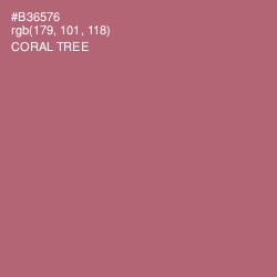 #B36576 - Coral Tree Color Image