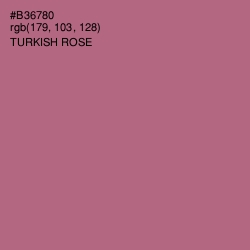 #B36780 - Turkish Rose Color Image