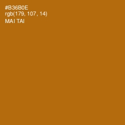 #B36B0E - Mai Tai Color Image