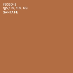 #B36D42 - Santa Fe Color Image