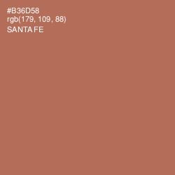 #B36D58 - Santa Fe Color Image