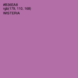 #B36EA8 - Wisteria Color Image