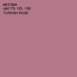 #B3788A - Turkish Rose Color Image