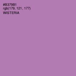 #B379B1 - Wisteria Color Image