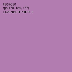 #B37CB1 - Lavender Purple Color Image