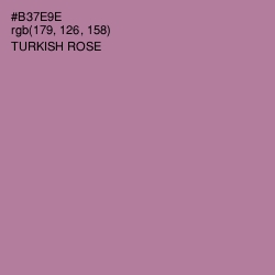 #B37E9E - Turkish Rose Color Image