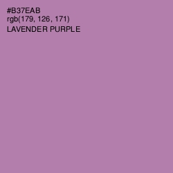 #B37EAB - Lavender Purple Color Image