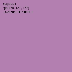 #B37FB1 - Lavender Purple Color Image