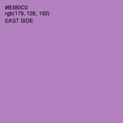 #B380C0 - East Side Color Image