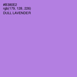 #B380E2 - Dull Lavender Color Image