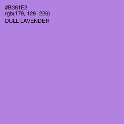 #B381E2 - Dull Lavender Color Image