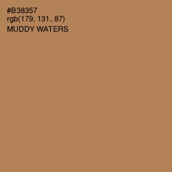 #B38357 - Muddy Waters Color Image