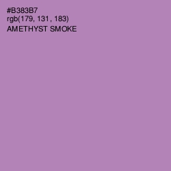 #B383B7 - Amethyst Smoke Color Image