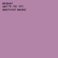 #B384A7 - Amethyst Smoke Color Image