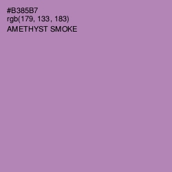 #B385B7 - Amethyst Smoke Color Image