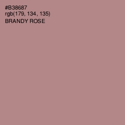 #B38687 - Brandy Rose Color Image