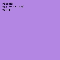 #B386E4 - Dull Lavender Color Image