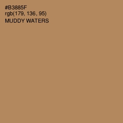 #B3885F - Muddy Waters Color Image