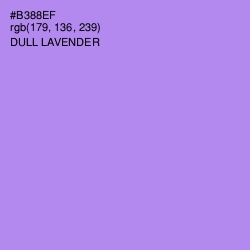 #B388EF - Dull Lavender Color Image