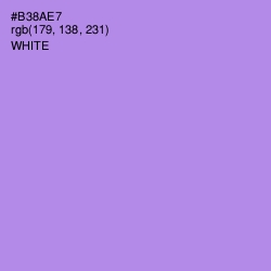 #B38AE7 - Dull Lavender Color Image