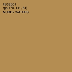 #B38D51 - Muddy Waters Color Image