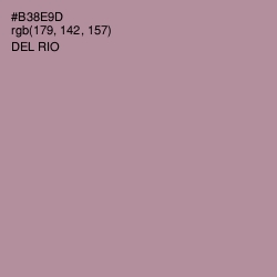 #B38E9D - Del Rio Color Image