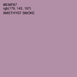 #B38FA7 - Amethyst Smoke Color Image