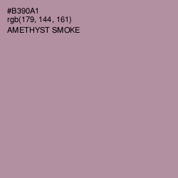 #B390A1 - Amethyst Smoke Color Image