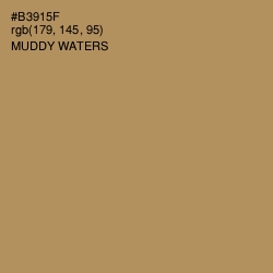 #B3915F - Muddy Waters Color Image