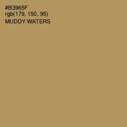 #B3965F - Muddy Waters Color Image