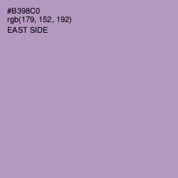 #B398C0 - East Side Color Image