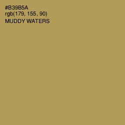 #B39B5A - Muddy Waters Color Image