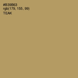 #B39B63 - Teak Color Image