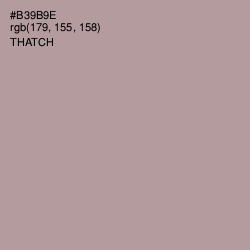 #B39B9E - Thatch Color Image