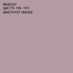 #B39CA1 - Amethyst Smoke Color Image