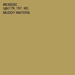 #B39D5C - Muddy Waters Color Image