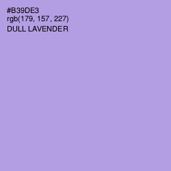 #B39DE3 - Dull Lavender Color Image