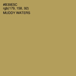 #B39E5C - Muddy Waters Color Image