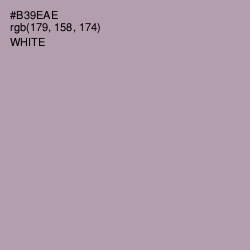 #B39EAE - Amethyst Smoke Color Image