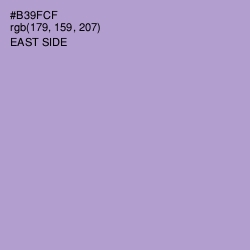#B39FCF - East Side Color Image