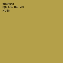 #B3A048 - Husk Color Image