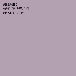 #B3A0B0 - Shady Lady Color Image