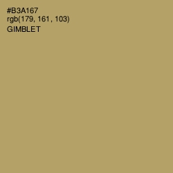 #B3A167 - Gimblet Color Image