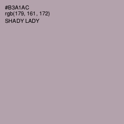 #B3A1AC - Shady Lady Color Image