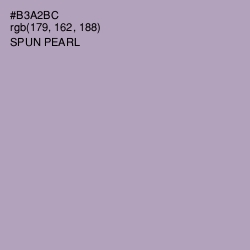 #B3A2BC - Spun Pearl Color Image