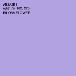#B3A2E1 - Biloba Flower Color Image