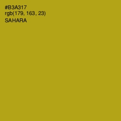 #B3A317 - Sahara Color Image
